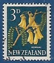 Новая Зеландия. 1960. Стандарт. Флора. Used.