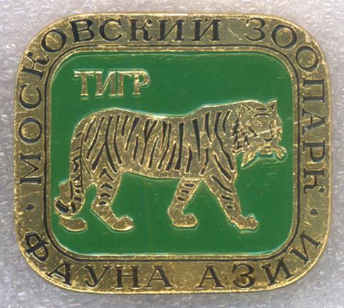 Московский зоопарк * Фауна Азии * Тигр * ЭТПК