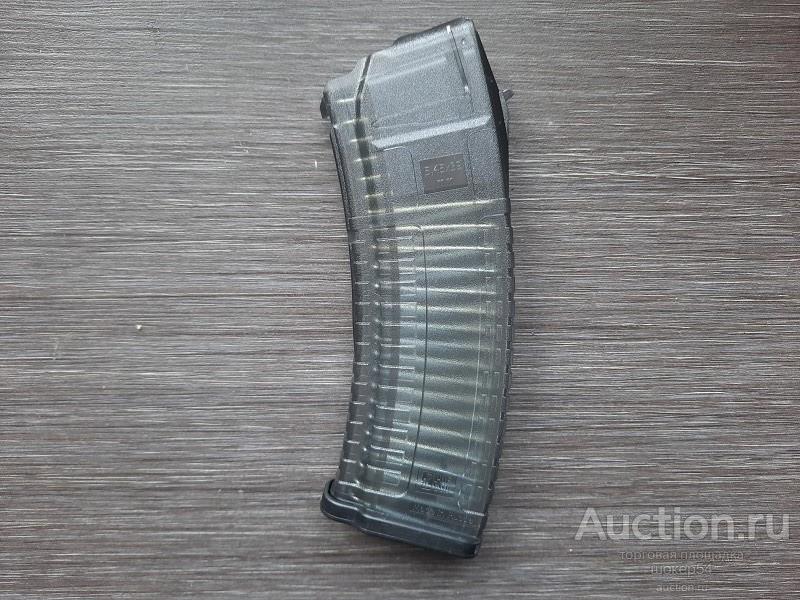 Магазин АК прозрачный (PUFGUN, 5,45х39, 30 мест), MAG SG545 30/Tr