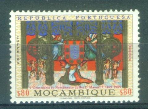 Мозамбик (Португалия) 1969 г. 500 лет король Мануэль негашеная**