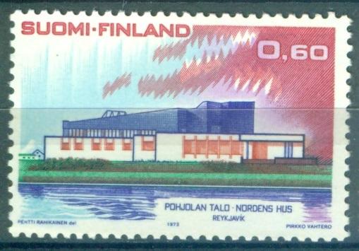 Финляндия 1973 г. Северный дом   негашеная**