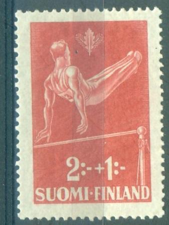 Финляндия 1945 г.  Спорт Гимнастика  негашеная**