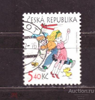 Чехия     гашеная   2002  год       №  5066