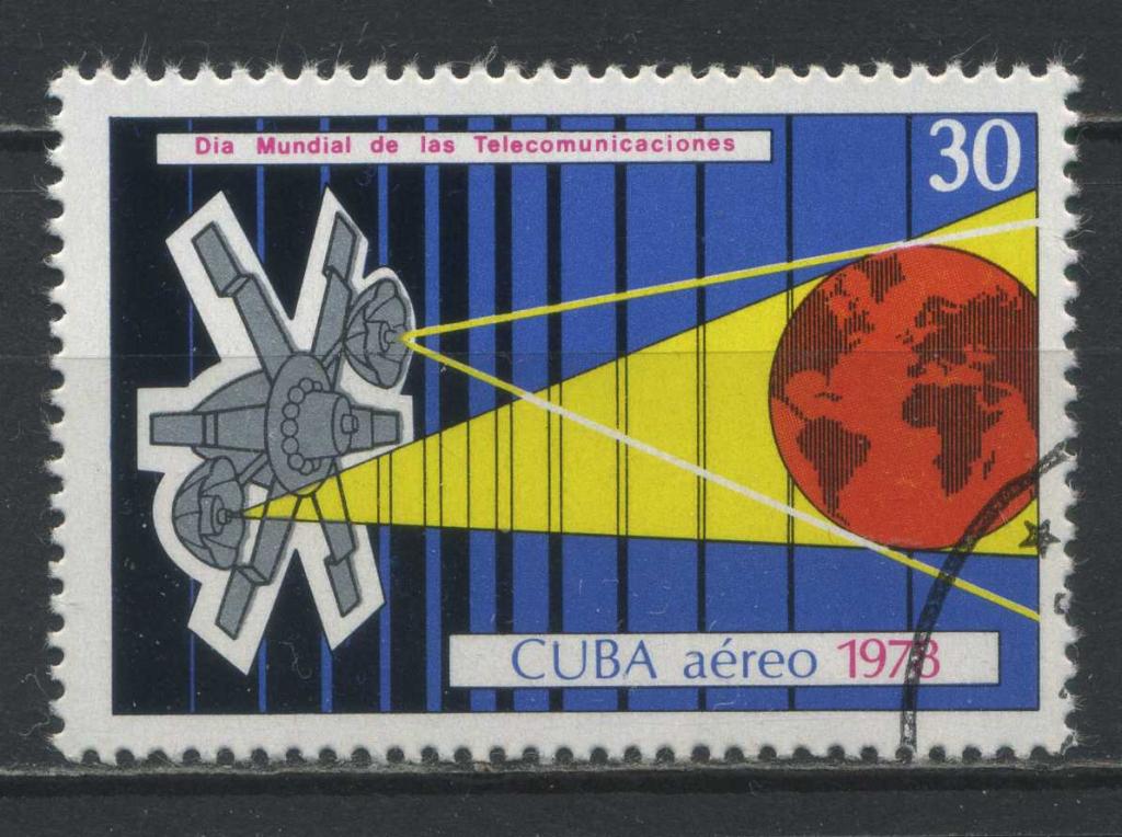 Всемирный день телерадиовещания, Куба, серия 1м,1978, MI 0,5 euro # 2300