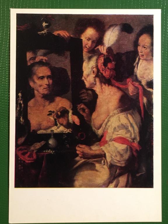 Бернардо Строцци. Старая кокетка. 1982 г.