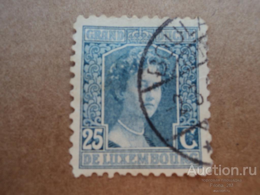 Марки.Люксембург.1914 г.Стандарт.Великая герцогиня Мария Аделаида.Mi# 96.