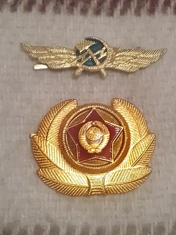 Кокарда Спецсвязь СССР Высший командный состав (складское хранение) Комплект на фуражку