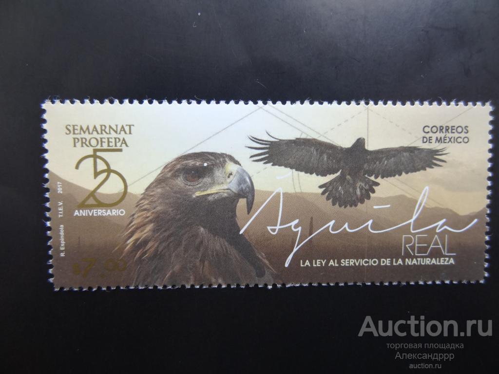 Мексика 2017 фауна птицы MNH