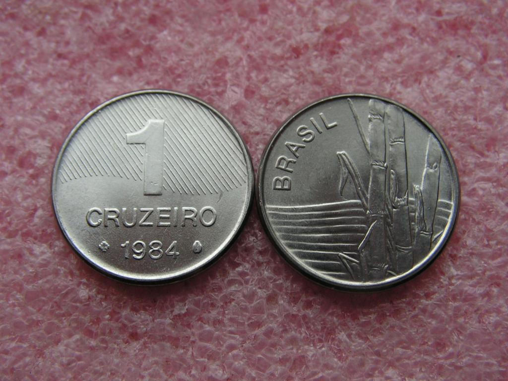 Бразилия 1 крузейро 1984 unc