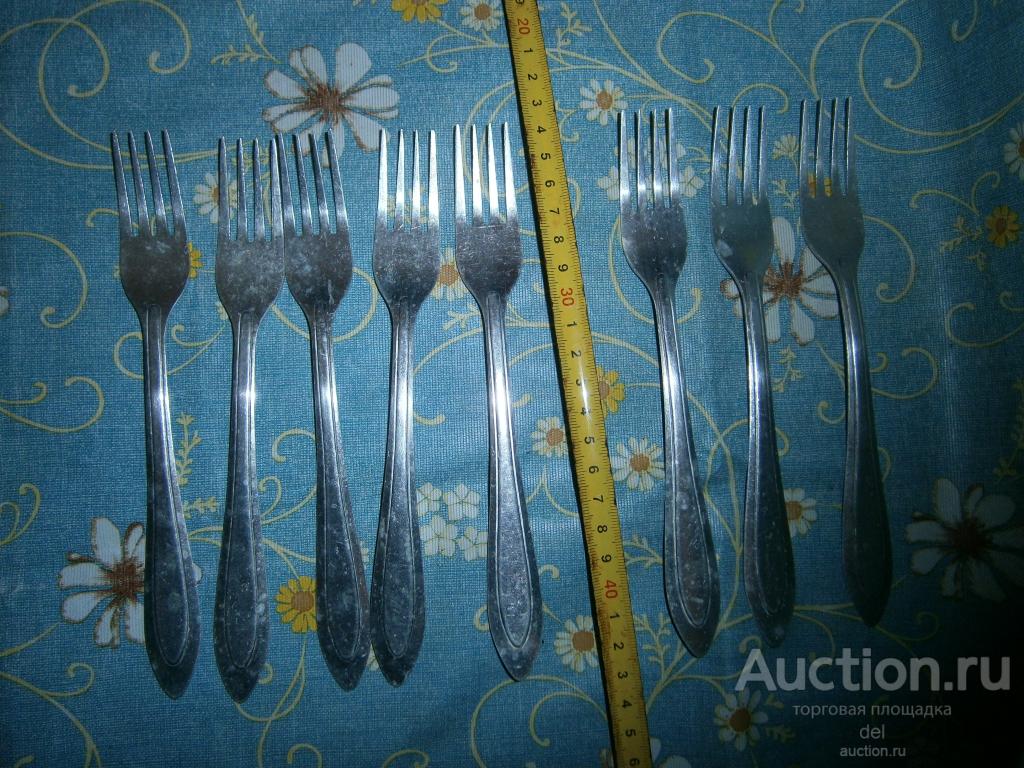 Вилки, СССР, алюминий, клеймо, все лотом, винтаж