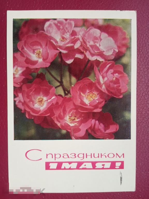 1969 ДМПК СССР Дергилев С праздником 1 мая 