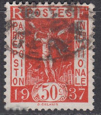 1936 Франция Всемирная выставка Париж 1937 Выпуск I № 331 гаш 0.20 евро 