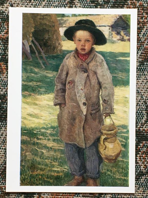 Н.П. Богданов-Бельский. Деревенский мальчик. 1983 г.