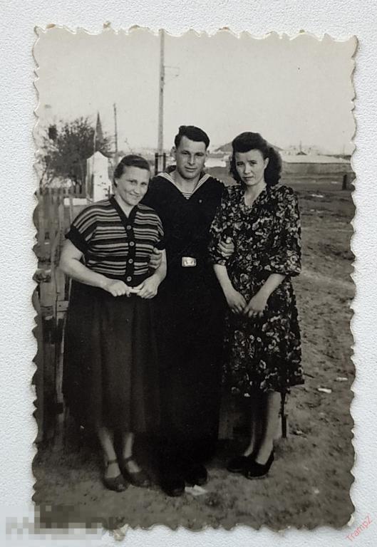 Фотография девушки, военнослужащий моряк матрос #91* 