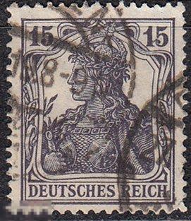 1917 Германия Стандарт Выпуск VI № 101 п/с гаш 2.50 евро