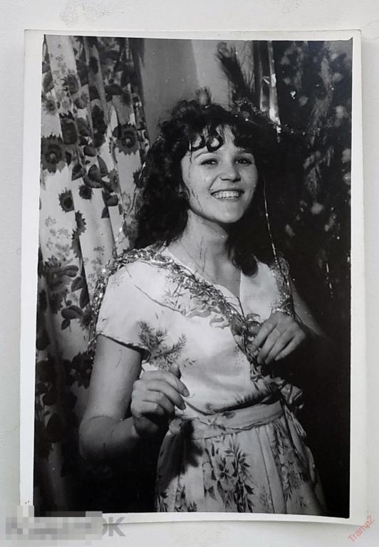 Фотография девушка в платье, Новый год елка #90* 