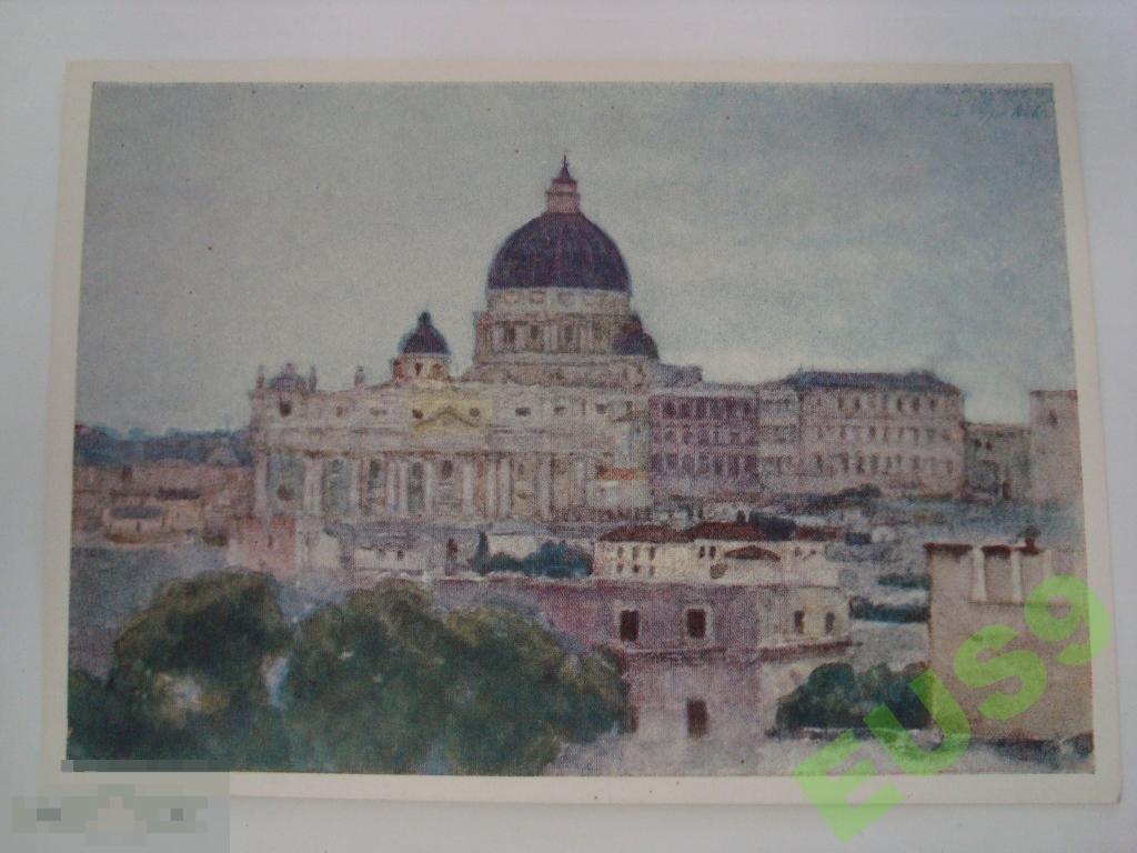 В.СУРИКОВ СОБОР СВ.ПЕТРА В РИМЕ 1966 (12) 