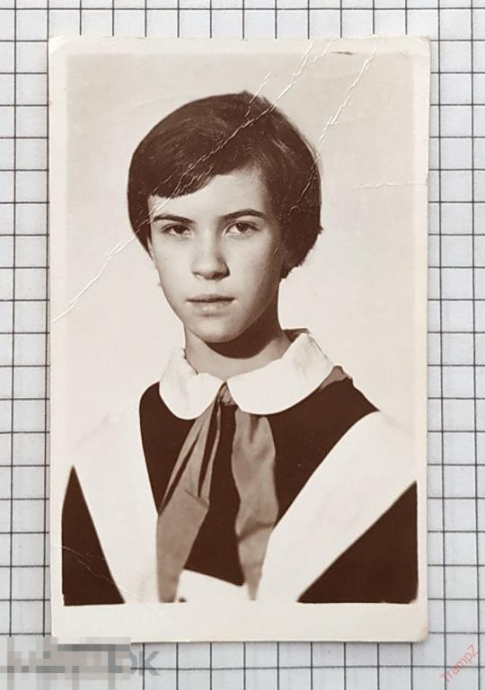 Фотография девушка портрет школьница ученица пионерка #77* 
