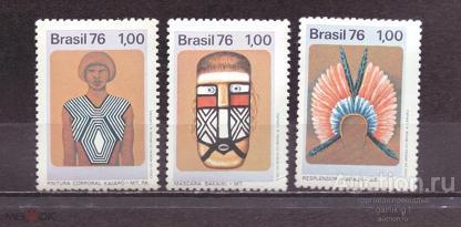 Бразилия    чистая    1976  год       №    4363