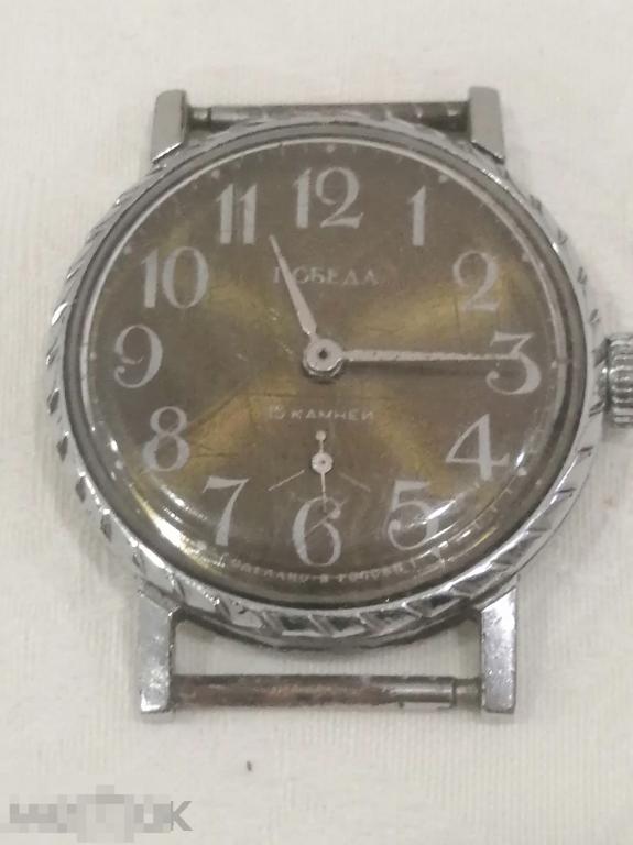 Часы наручные мужские механические "Победа" сделано в России 