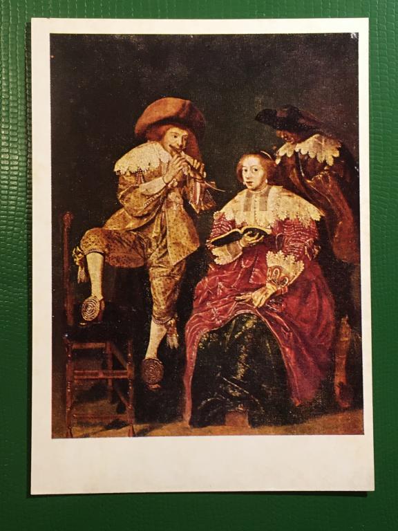 Антони Паламедес. Дуэт певицы с флейтистом. 1974 г.