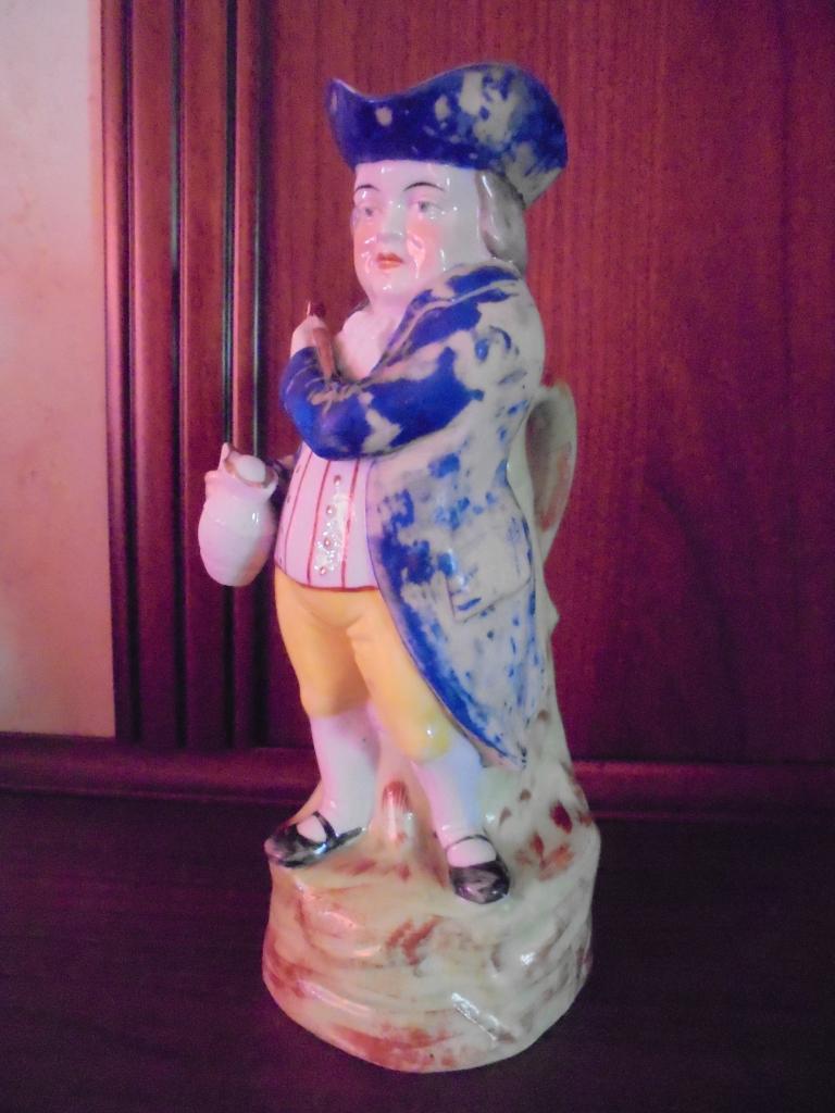 Кружка "ТОБИ". Стаффордшир. Конец 18го-начало 19го века.