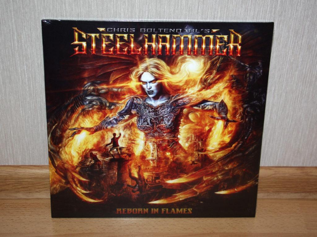 Chris Boltendahl's STEELHAMMER "Reborn In Flames" LP
