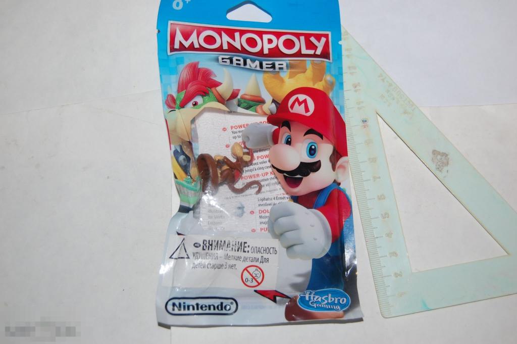 Дополнительная фигурка для игры Монополия Monopoly Hasbro по франшизе Марио Mario Nintendo 