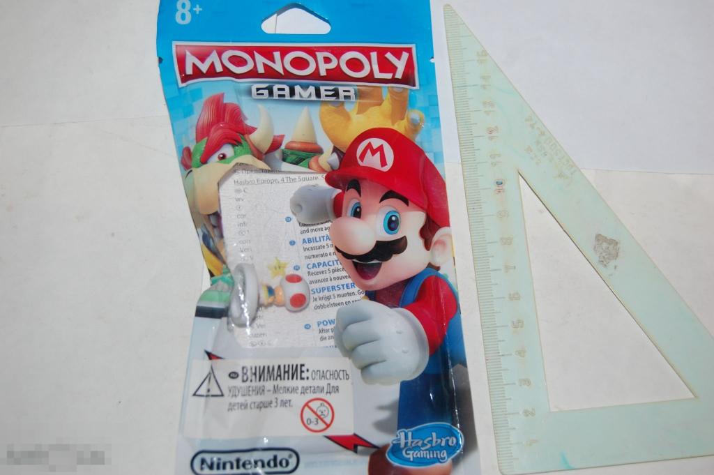 Дополнительная фигурка для игры Монополия Monopoly Hasbro по франшизе Марио Mario Nintendo 