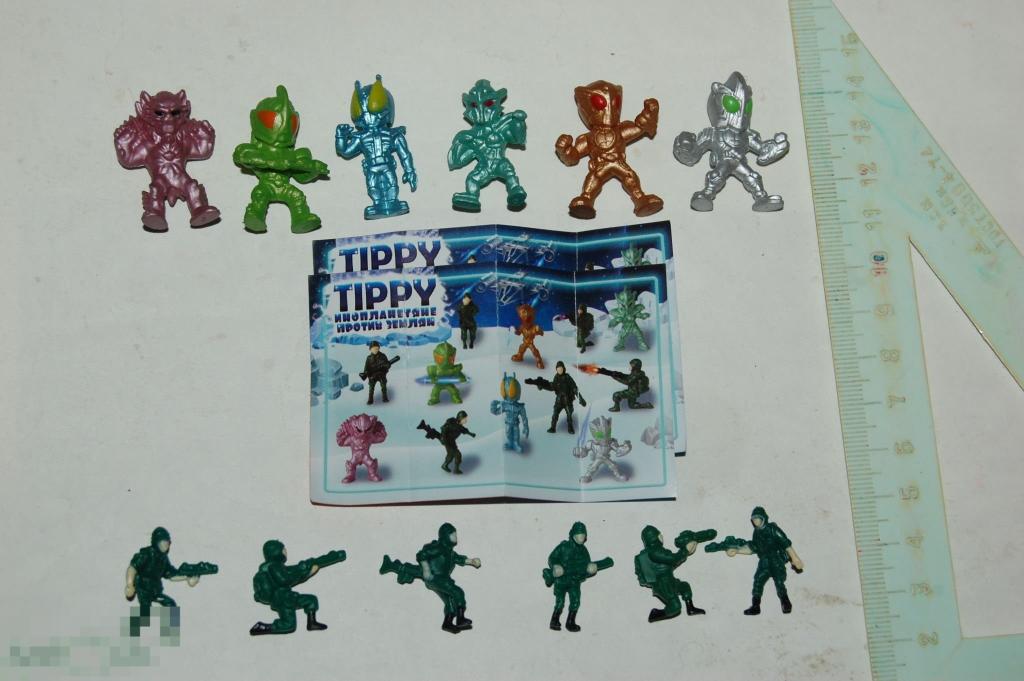 Фигурки Киндеры Kinder Сюрпризы и др. фигурки - фигурки из серии Ultraman полная коллекция 