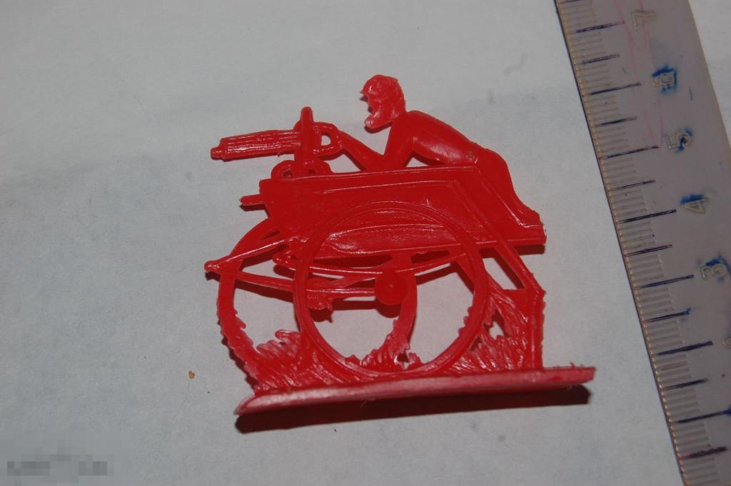 Солдатик СССР или Россия (Огонёк, ДЗИ) и др. солдатики см. описание - плоский 