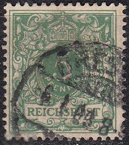 1889 Германия Стандарт Цифры № 46 гаш 1.50 евро 