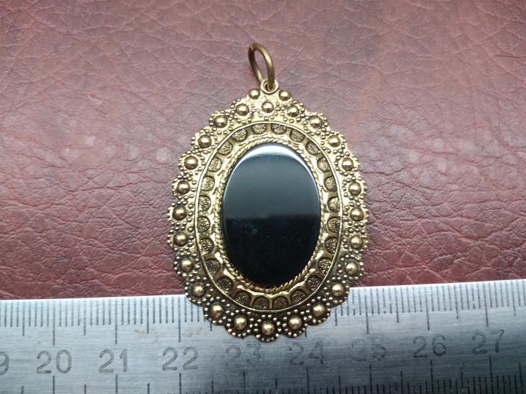 Кулон времён СССР. Клеймо завода "Рекорд"