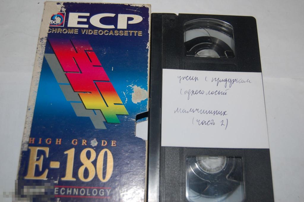Видеокассета с записью Ужин с придурком (Франция) (одноголосый) и Мальчишник 2 