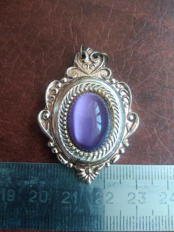 Кулон времён СССР. Клеймо завода "Рекорд"