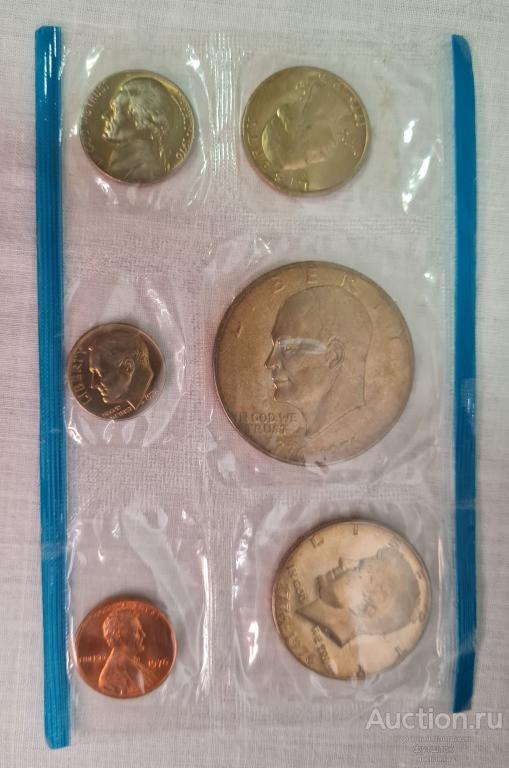 Набор монет 200 лет независимости США 1976 г.