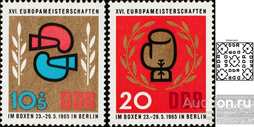 ГДР 1965 пс Mi#1100-1101 MNH