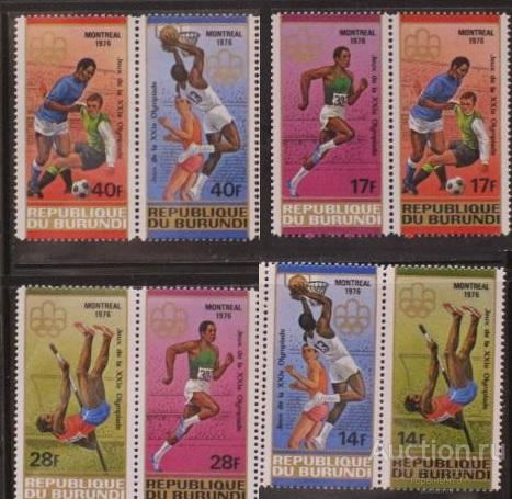 Бурунди 1976 пс 4 сц MNH