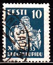 1933 Эстония Фестиваль песни № 101 гаш 0.40 евро 