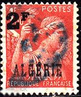 1945 Французские колонии Алжир Стандарт Ирис Надпечатка № 231 гаш 0.30 евро 