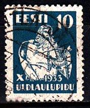 1933 Эстония Фестиваль песни № 101 гаш 0.40 евро 