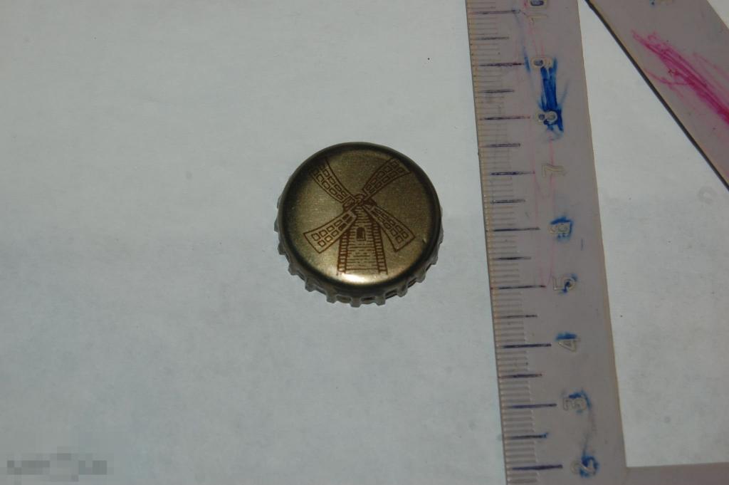 Пробка от пива Старый мельник - см. описание - крышка № 1 