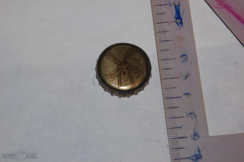 Пробка от пива Старый мельник - см. описание - крышка № 2 