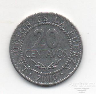 Боливия 20 сентаво 2006г. 41_7_33