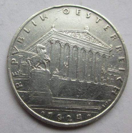 1 шиллинг 1924 год, Австрия