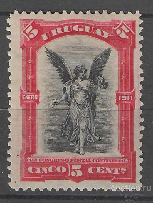 1911 Уругвай Ми 192 X чистая