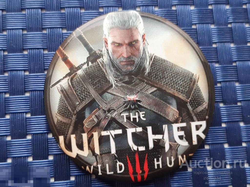 Значок ИГРА The Witcher-3: Wild Hunt / Ведьмак-3: Дикая Охота 0303 ...