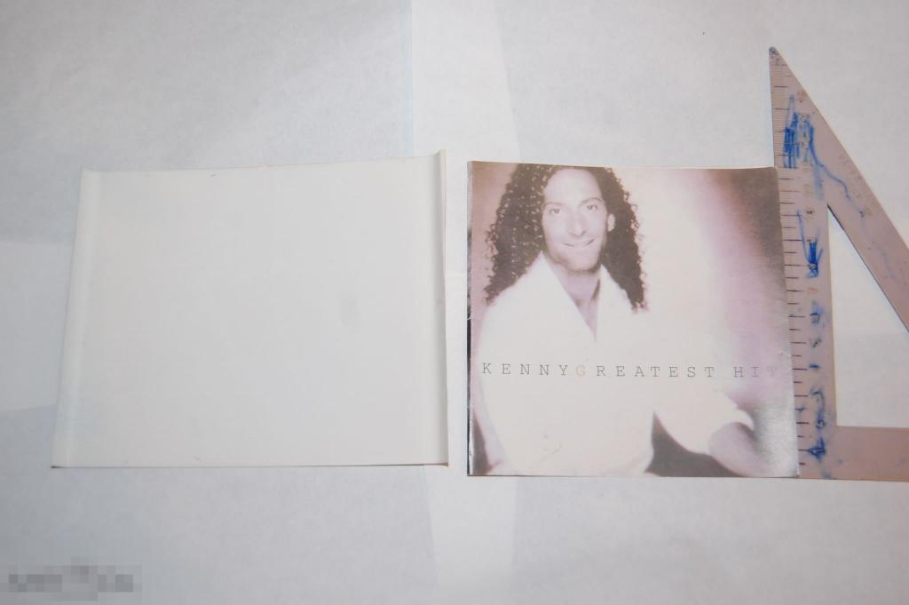 Этикетка от диска - буклет, обложка - Kenny G The greatest hits 