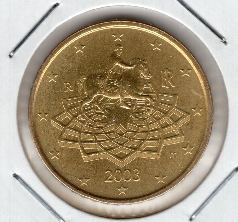 50 евроцентов - Италия - 2003 - UNC