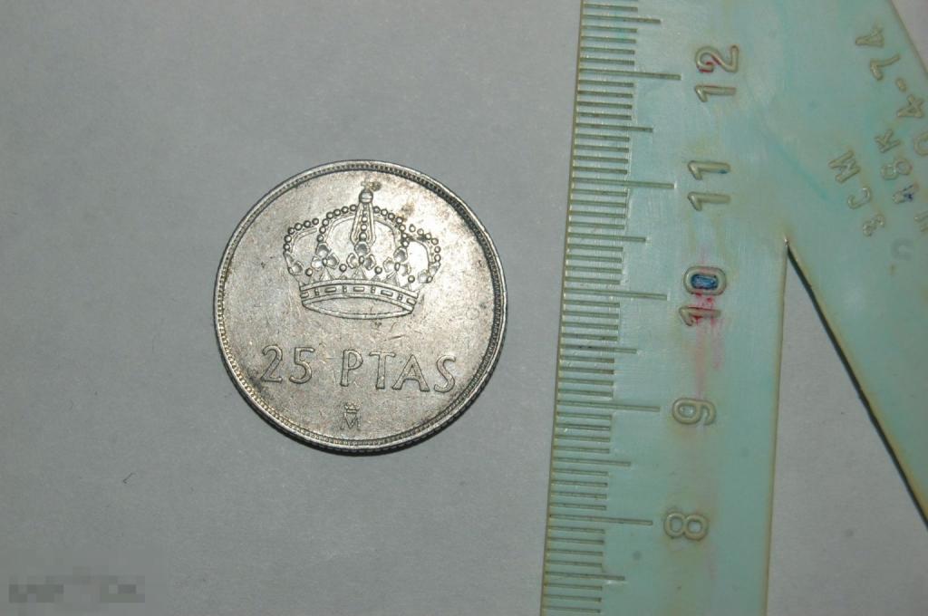 25 песет Ptas 1984 г. 